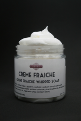 Creme Fraiche Whipped Soap 8 oz
