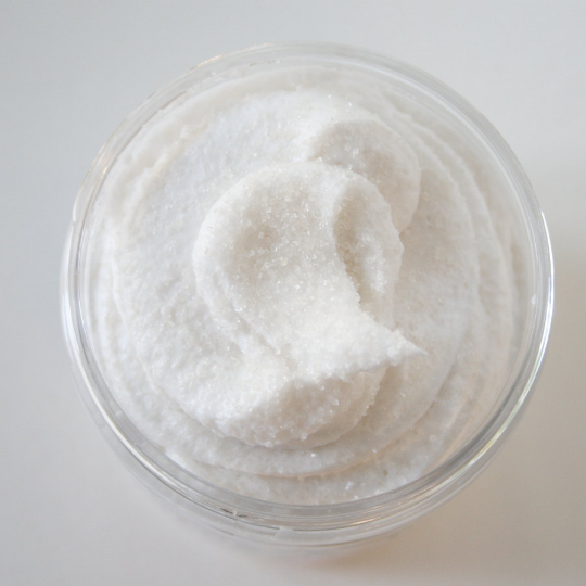 Organic Sugar Scrub with Creme Fraiche Whipped Soap 4 oz